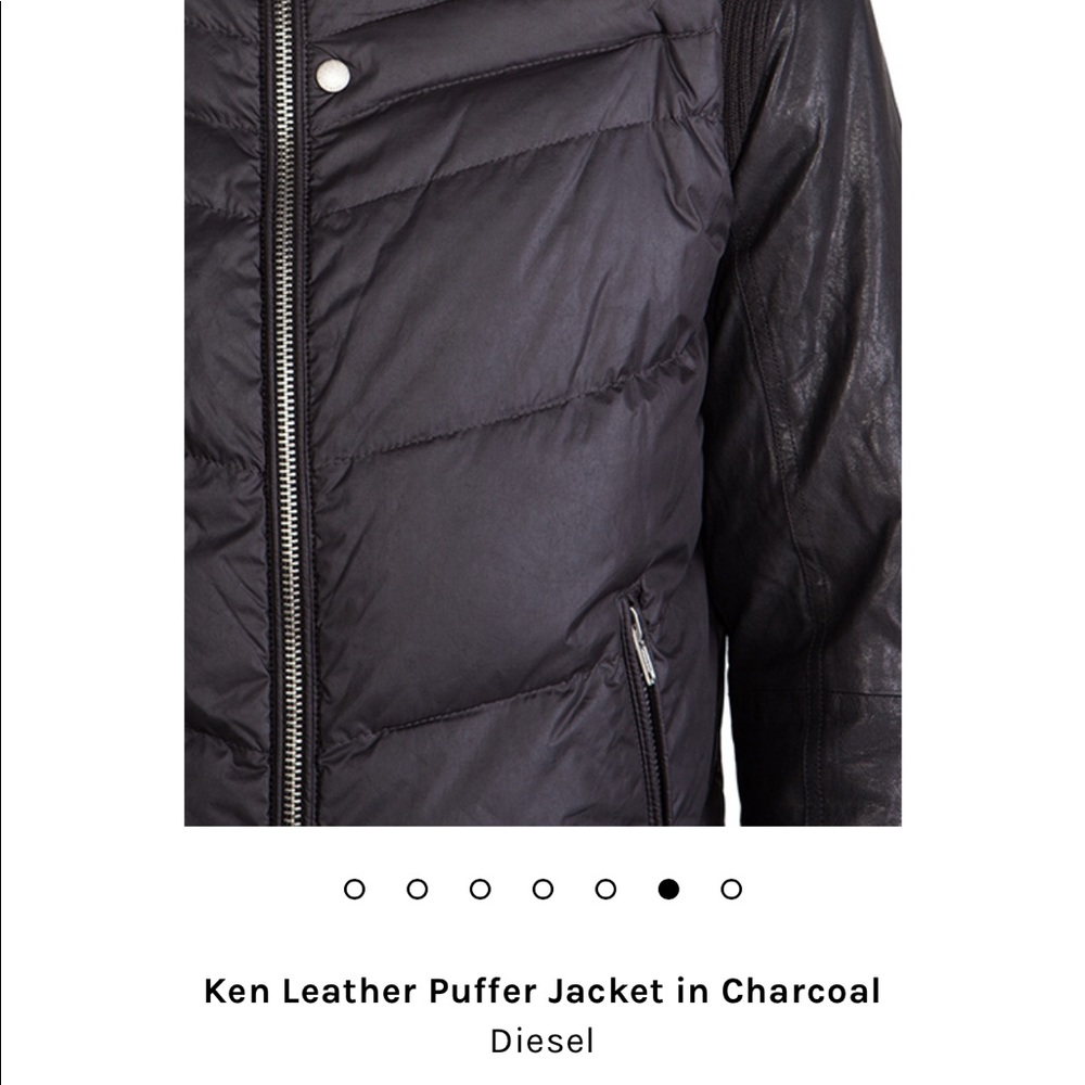 Diesel Ken model leather/puffer “RARE” XL - Picture 6 of 9